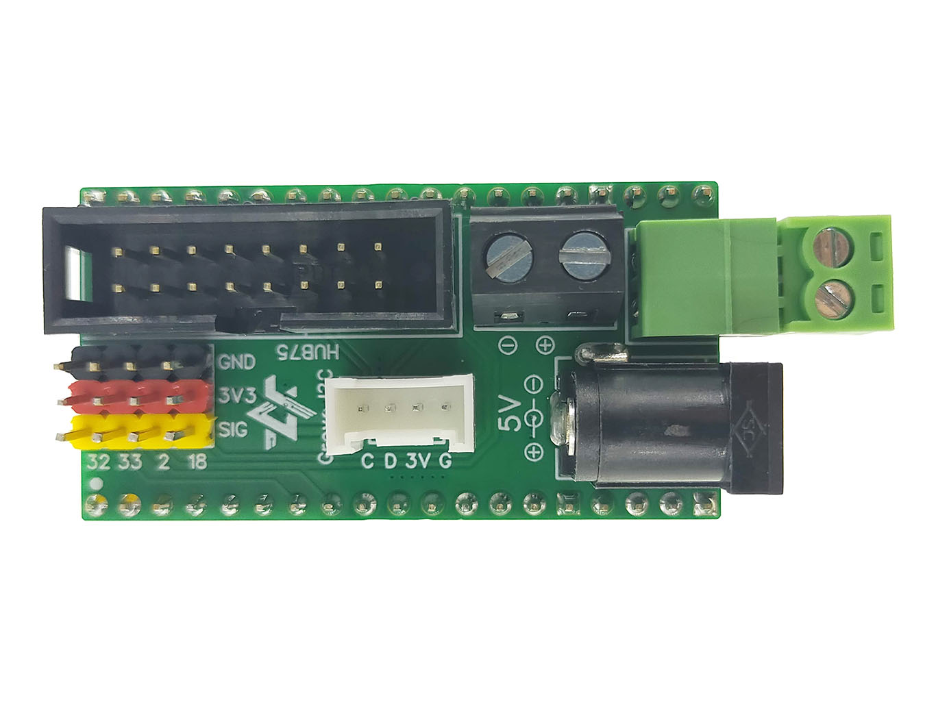 IOXESP32 HUB75 Matrix Panel shield โมดูลเสริม ESP32 ต่อจอ P4/P5