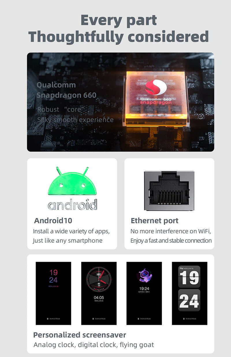 FiiO R7 เครื่องเล่นเพลงสตรีมมิ่งตั้งโต๊ะ DAP+DAC+AMP ครบจบในตัว รองรับ MQA, Roon Ready