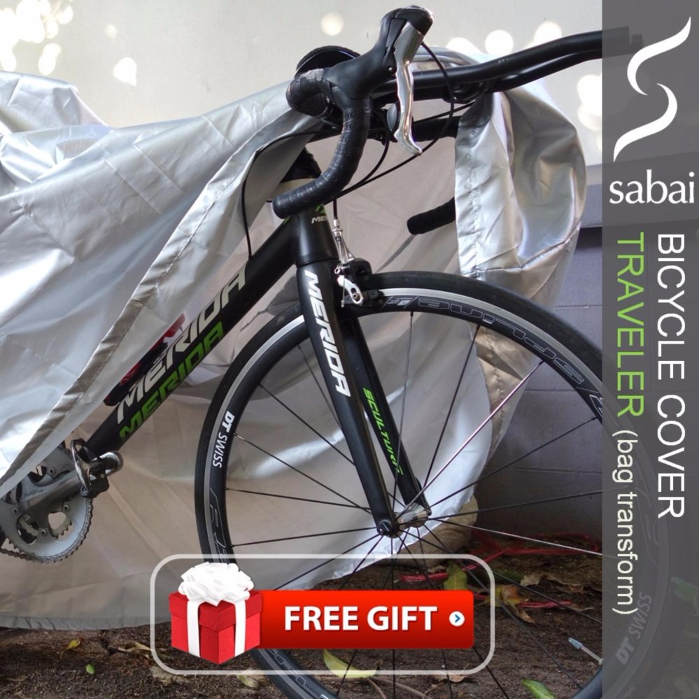 sabai cover ผ้าคลุมจักรยาน - รุ่น TRAVELLER (S,M,L,XL)