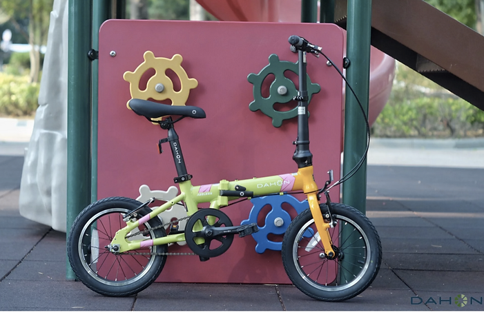 Ageless Folding Bike | 14-inch Wheels, Lightweight & Family-Friendly