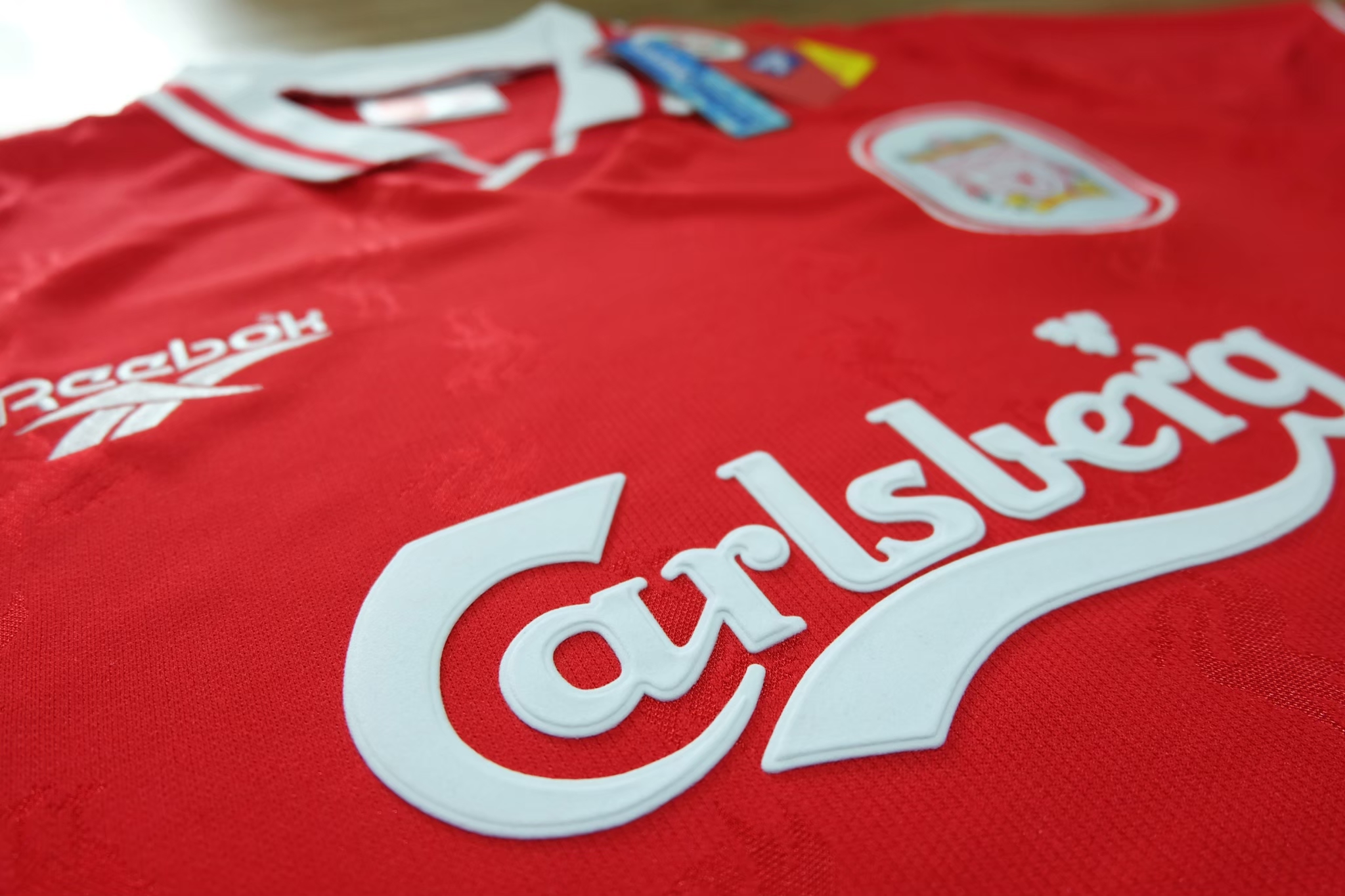 Liverpool 1996/97 Vintage Jersey เสื้อฟุตบอลลิเวอร์พูลย้อนยุค Carlsberg