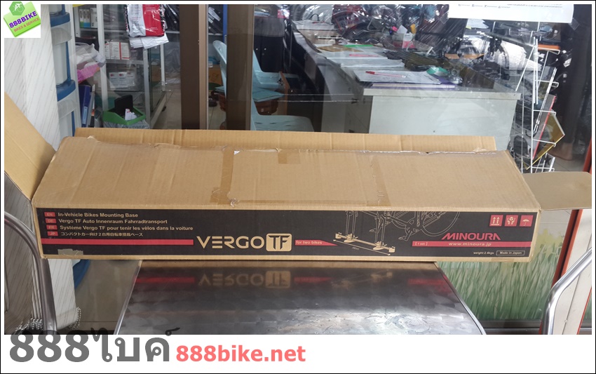 MINOURA แร๊กยึดรถ 2 คัน รุ่น VERGO-TF2 สำหรับ กระบะ, JAZZ, PPV, SUV, Forturner