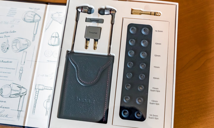 ขาย 1MORE Quad Driver สุดยอดหูฟัง Hybrid 4 ไดรเวอร์ 3BA + 1Carbon Dynamic ตัว Top ระดับ HiFi