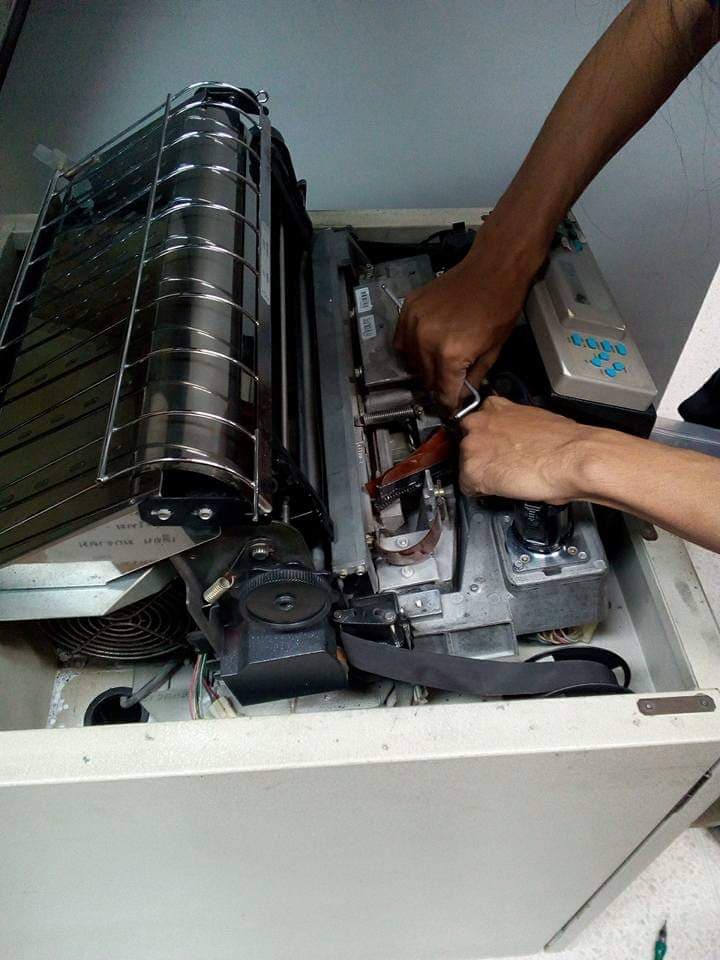 รับซ่อม รับงาน MA (Maintenance Agreement Contact) Line Printer Printronix