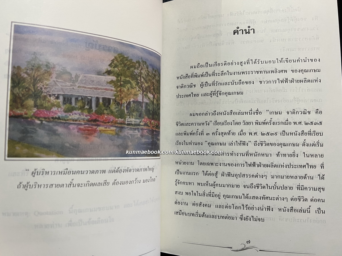 อนุสรณ์ในงานพระราชทานเพลิงศพ นายเกษม จาติกวณิช