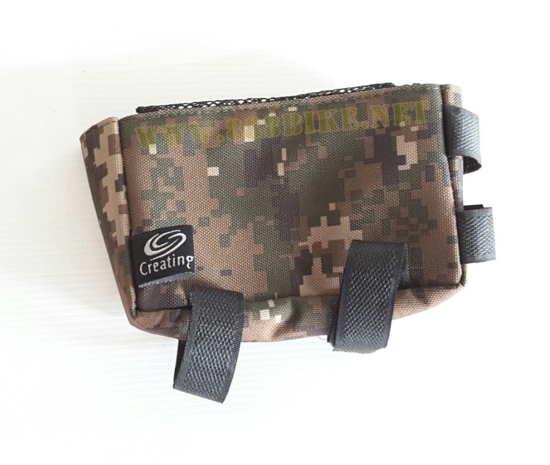 กระเป๋าติดบนเฟรม creating Camo Frame bag