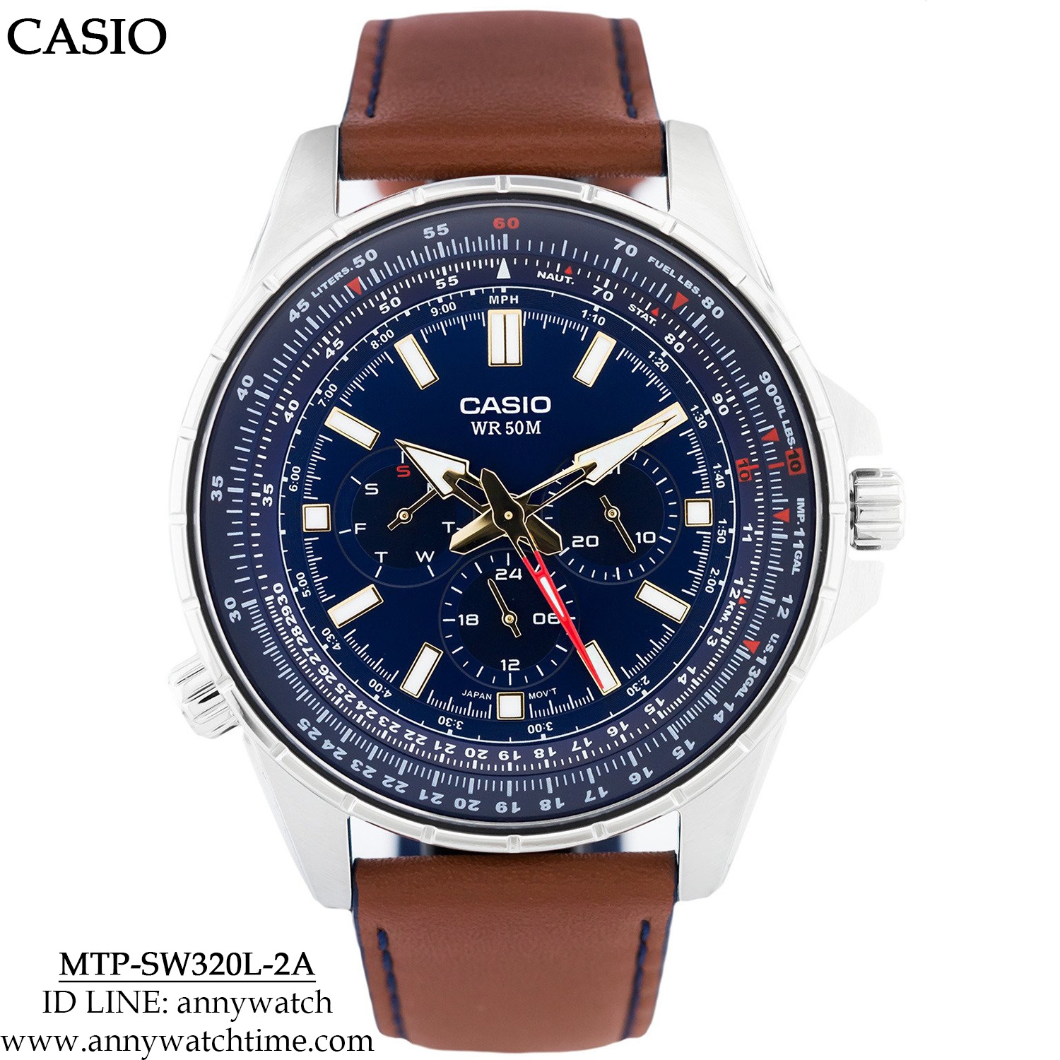 CASIO MTP-SW320L-2A