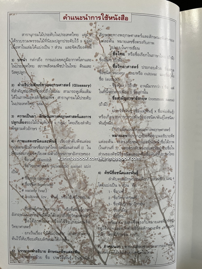 สารานุกรมไม้ประดับในประเทศไทย เล่ม 1-2 ( ปกแข็ง )