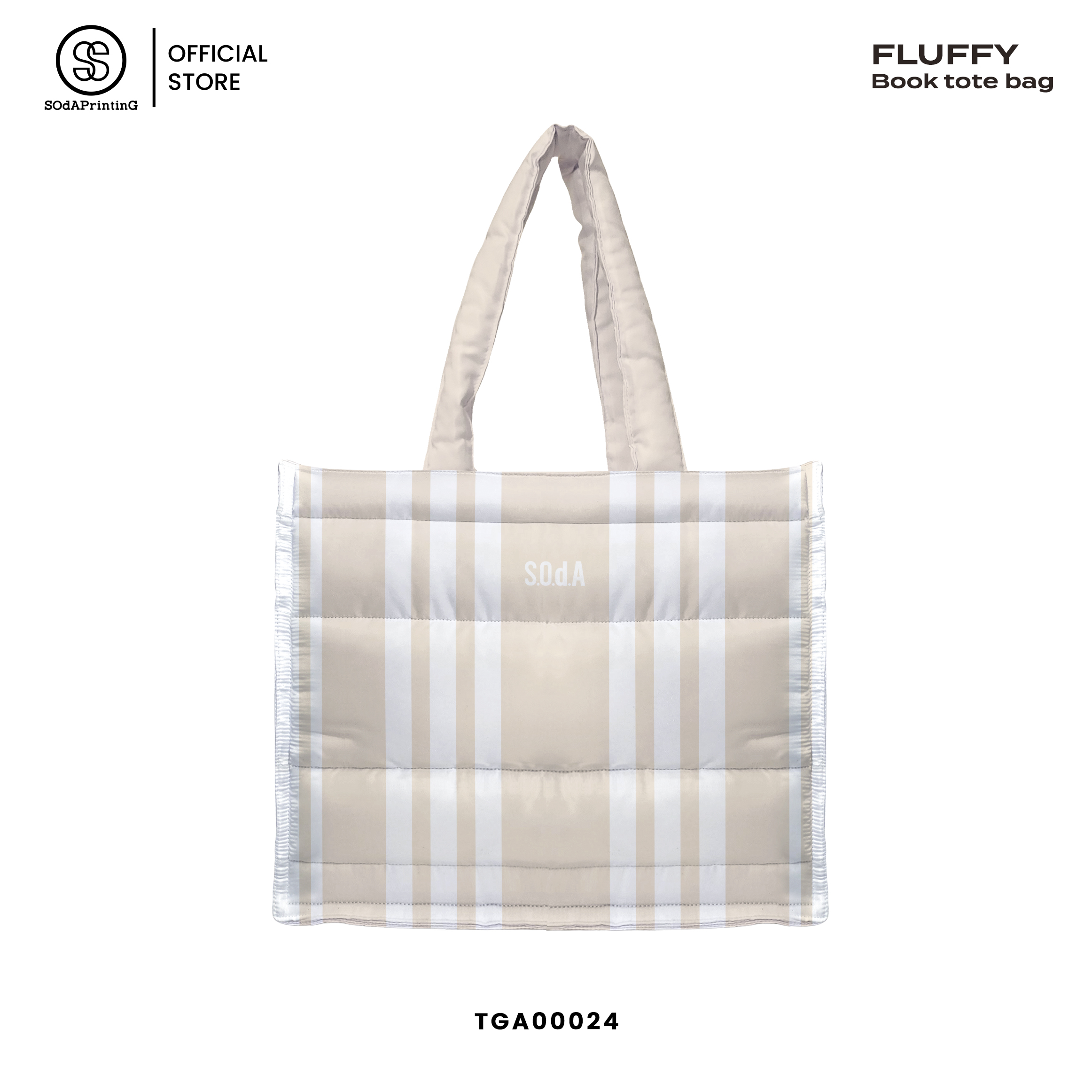 กระเป๋า Fluffy Book Tote Bags The line Collection รหัส TGA00021-TGA00024 #FluffyBookToteBag