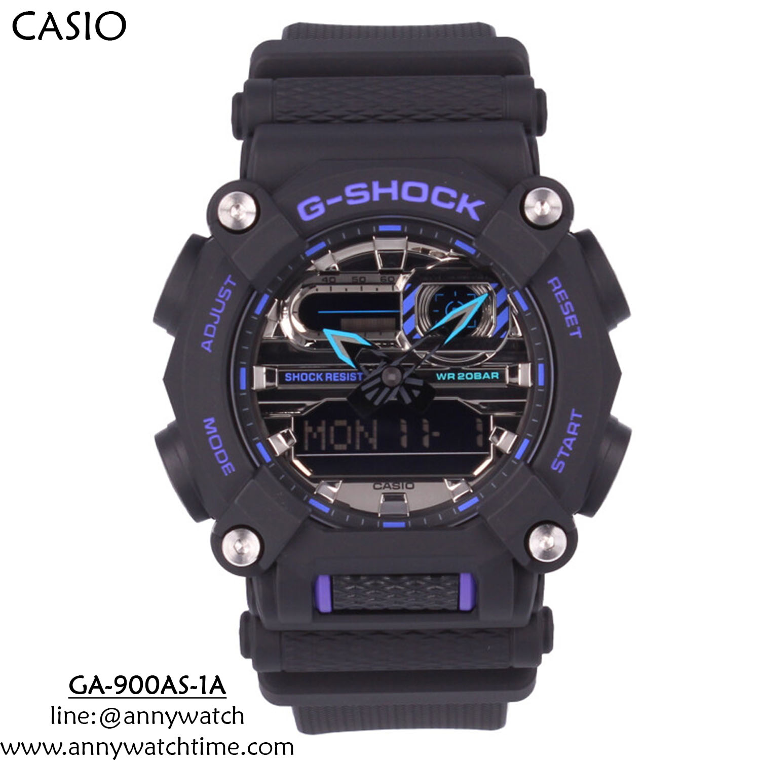 G-SHOCK GA-900AS-1A