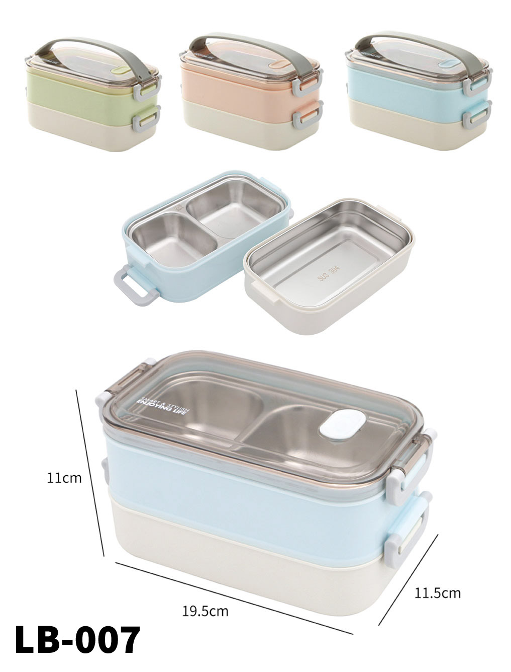 กล่องข้าวรักษ์โลก รุ่น LB-007 (สอบถามราคาขายปลีก-ส่ง, ทักมาที่ไลน์ @banchongpack) 0 กก.