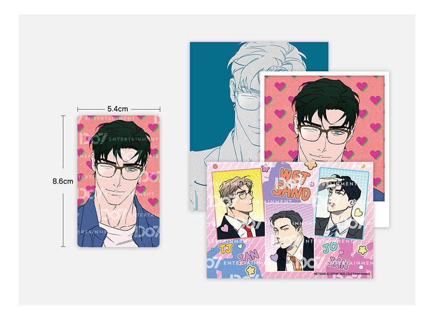 [wetsand] photocard Jo With glasses