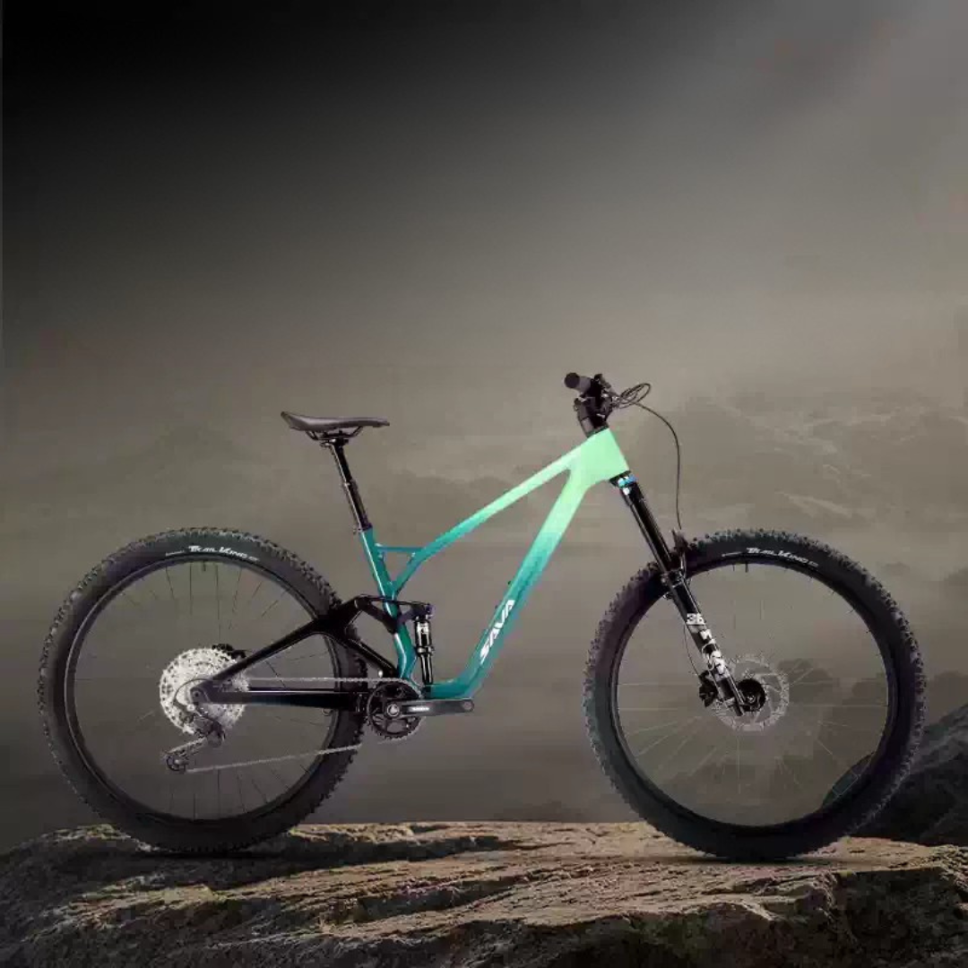 SAVA TITAN 612 – จักรยานเสือภูเขาคาร์บอนเต็มตัว Full Suspension | เกียร์ 12 Speed | เบรกดิสน้ำมัน | ล้อ 27.5” / 29”