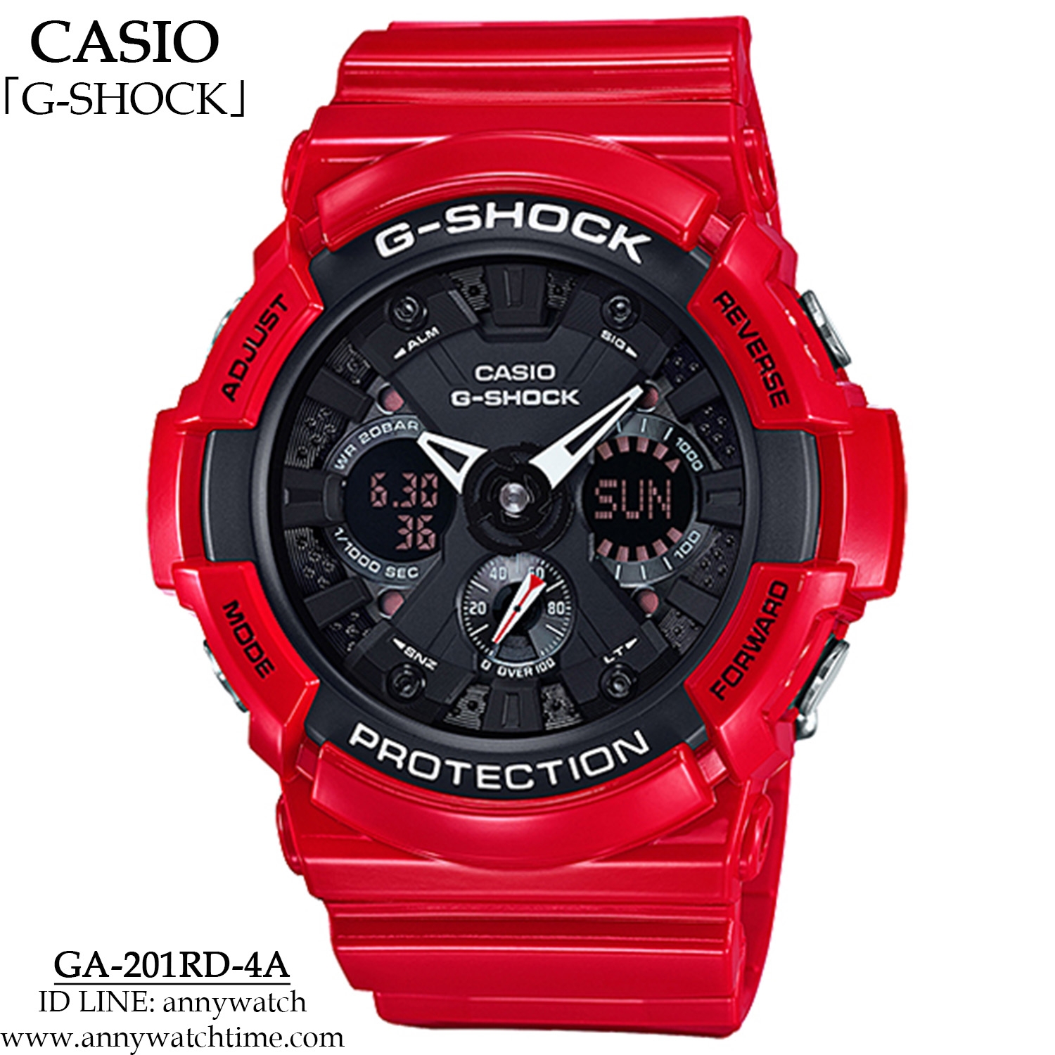 G-SHOCK GA-201RD-4A