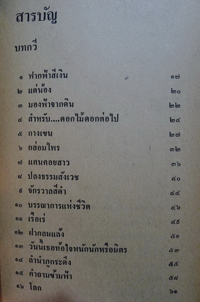 ฟากฟ้าสีเงิน รวมบทกวีและเรื่องสั้นของ พระมหาสมภาร พรมทา