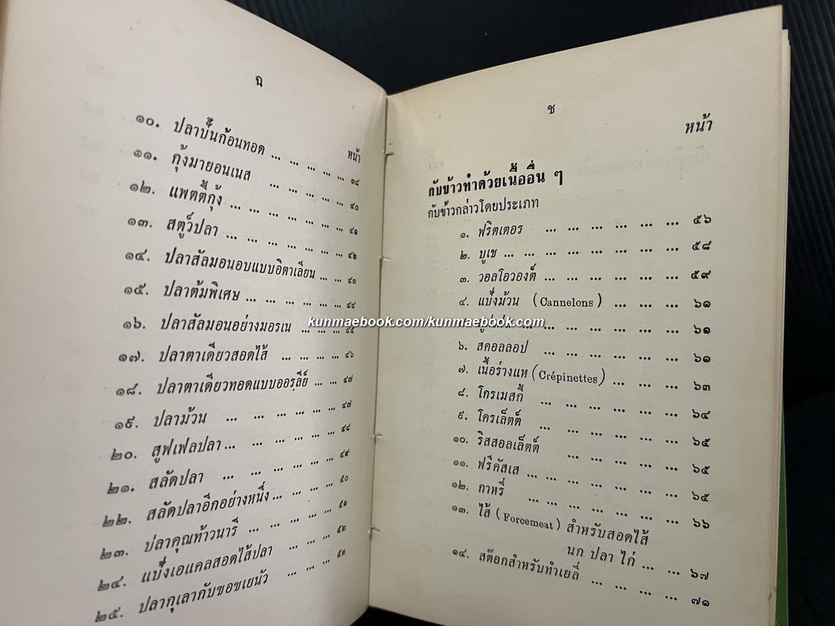 ตำราอาหารคาวหวาน / ม.จ.สิบพันพารเสนอ โสณกุล