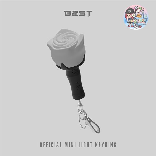 มินิบง BEAST OFFICIAL MINI LIGHT KEYRING ของแท้ 100% (เกาหลีส่ง 1 ธันวาคม)