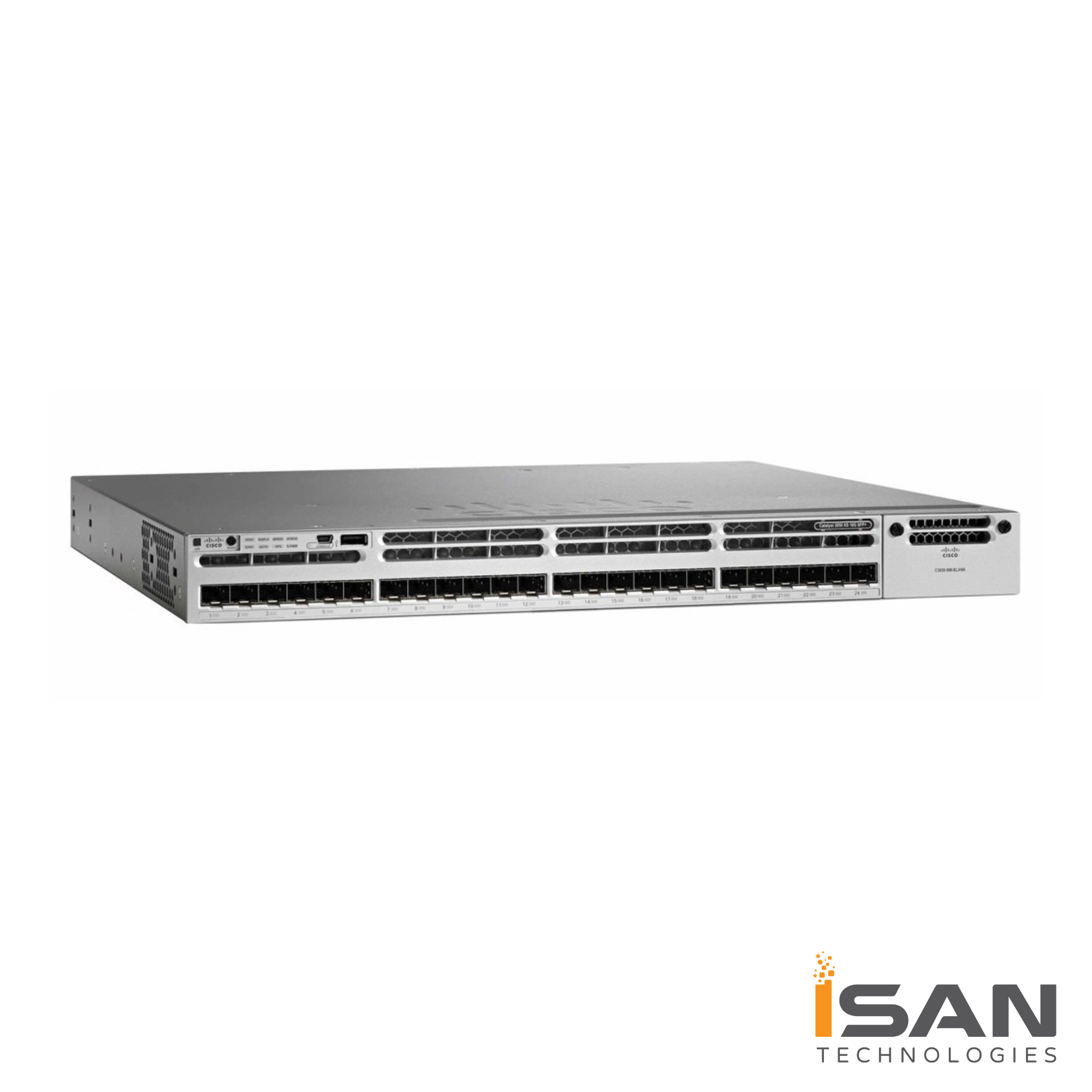 WS-C3850-24S-E Cisco Catalyst 3850 24 Port GE SFP IP Services