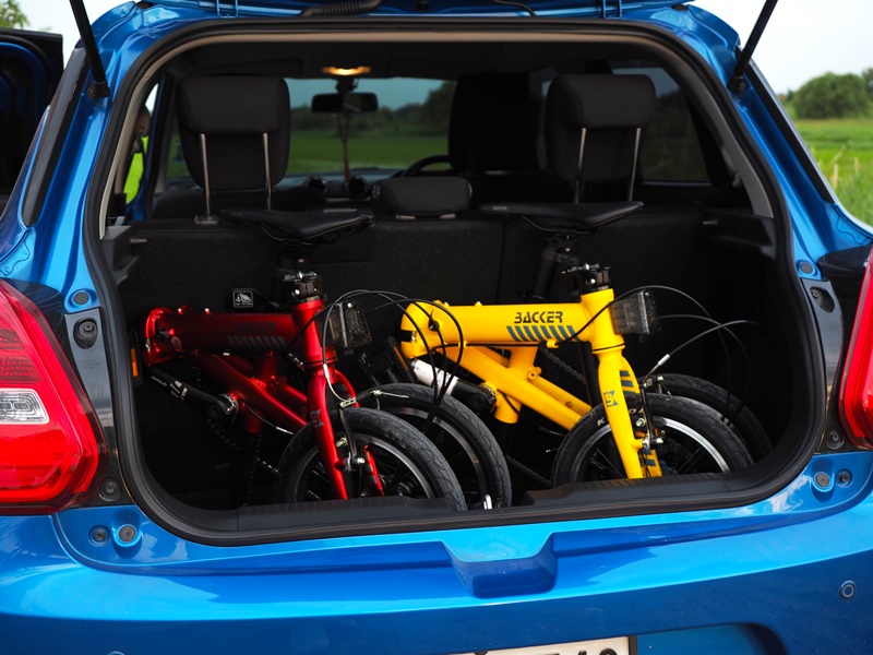 จักรยานพับ BACKER HAZY เฟรมอลู Sensah MX9 3 Speed 2021