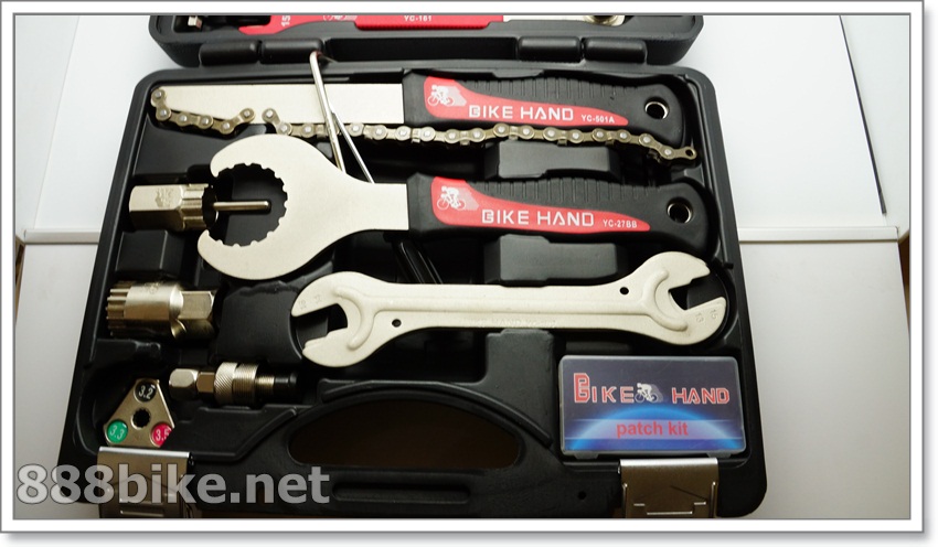 ชุดเครื่องมือซ่อมจักรยานชุดใหญ่ Bike hand all in one 18 ชิ้น. YC-728