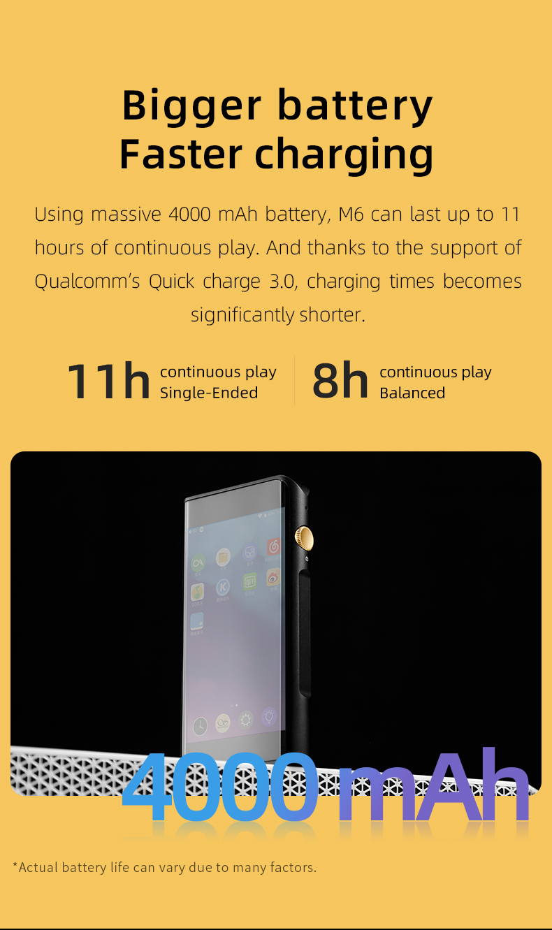 Shanling M6 2021 (รุ่นปกติ) Dap พกพารองรับ Dual Hi-Res ประกันศูนย์ไทย