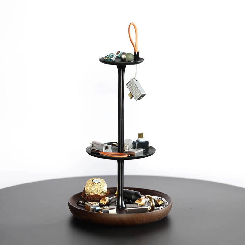 DD HS210 ขาตั้งหูฟังเอียร์บัด ฐานทำจากไม้ ดีไซน์สุดล้ำไม่ซ้ำใคร