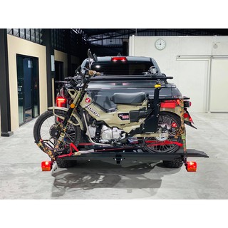 แร็คมอเตอร์ไซต์ MASTER HOOK รุ่น Dirt Bike Rack พร้อมติดตั้ง รับน้ำหนักได้ไม่เกิน 120 กก. **ราคาไม่รวมชุดลาก Towbar