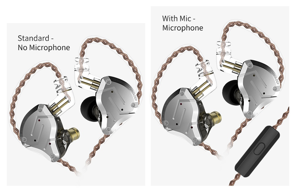 ขาย KZ ZS10 PRO Paradise version หูฟัง Hybrid 5 ไดร์เวอร์ (4BA+1DD) ถอดสายได้