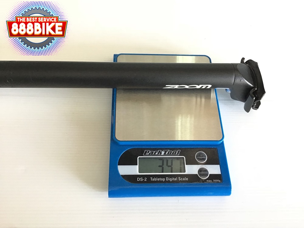 หลักอานตรง ZOOM ALLOY SEATPOST ,SP-406/ISO-M,27.5 ยาว 350มม.