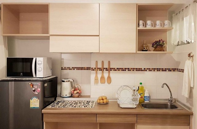 ให้เช่าคอนโดลุมพินี เพลส รัชโยธิน ตึกC 28 ตร.ม.วิวสระน้ำ มีเครื่องซักผ้า ใกล้ BTS ใกล้ ม.เกษตร