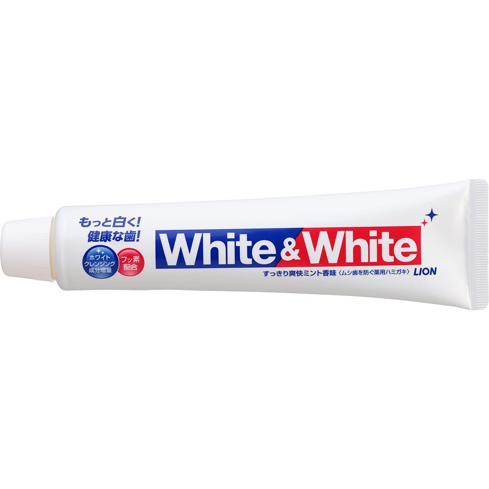 ✨ ยาสีฟันไวท์แอนด์ไวท์ Lion White & White Toothpaste ขนาด 150g ✨