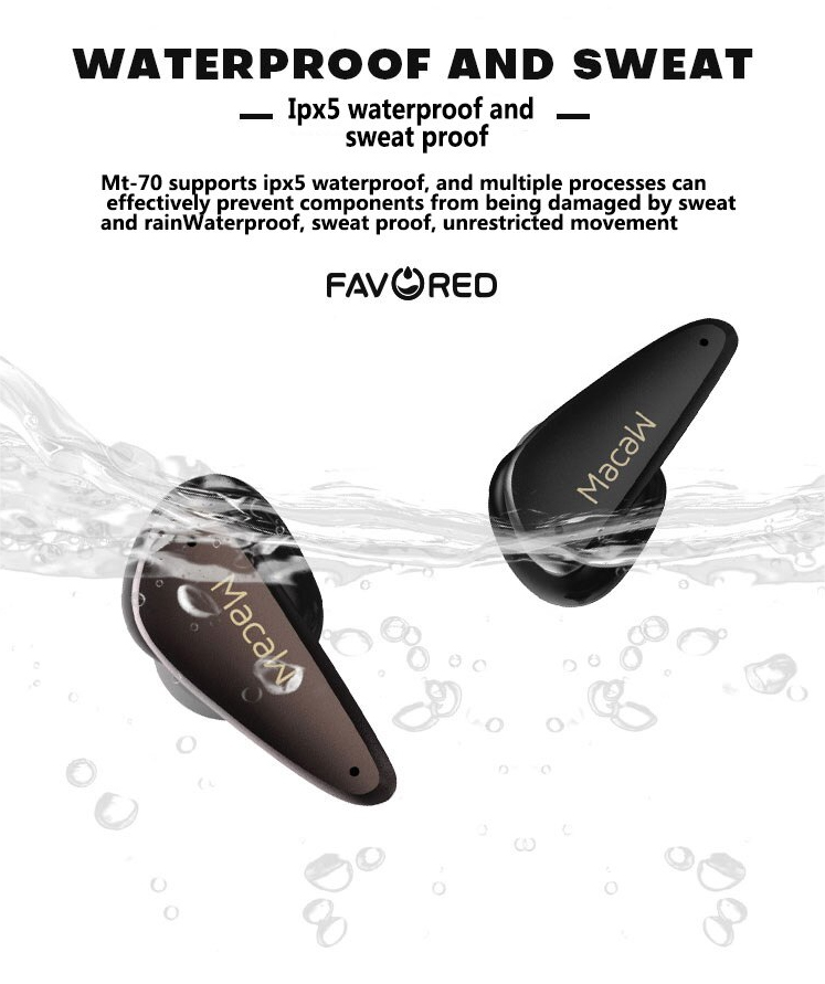 ขาย Macaw MT-70 หูฟัง True Wireless ประกันศูนย์ไทย