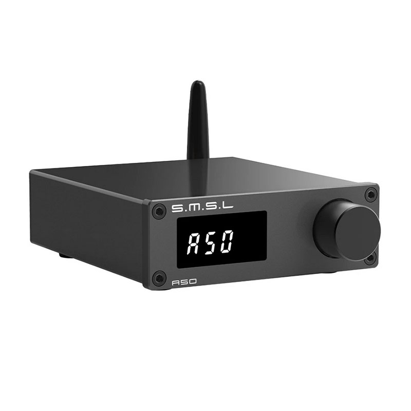ขาย SMSL A50 Power Amplifier ชิป Texas Instruments TPA3116 รองรับ Bluetooth5.0 ประกันศูนย์ไทย