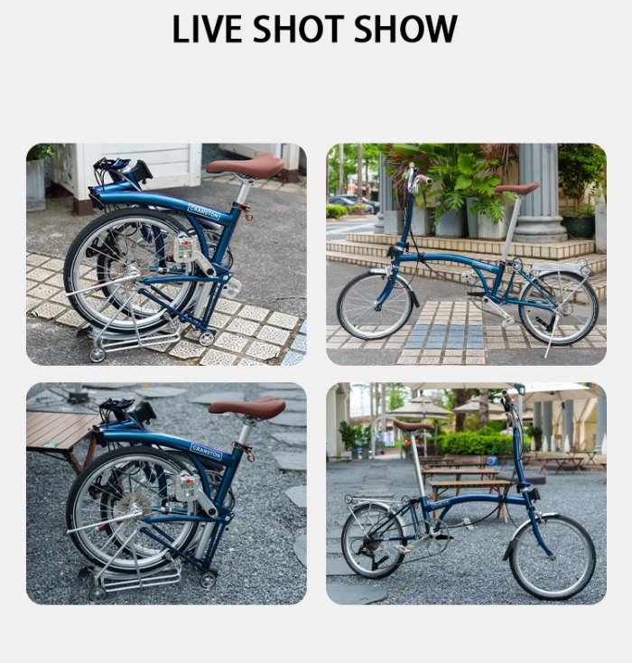 CRANSTON R9 MAX RETRO PREMIUM FOLDING BIKE 16 นิ้ว 2025 — จักรยานพับพรีเมียมสไตล์วินเทจ น้ำหนักเบา ทนทาน ใช้งานได้ทุกวัน!