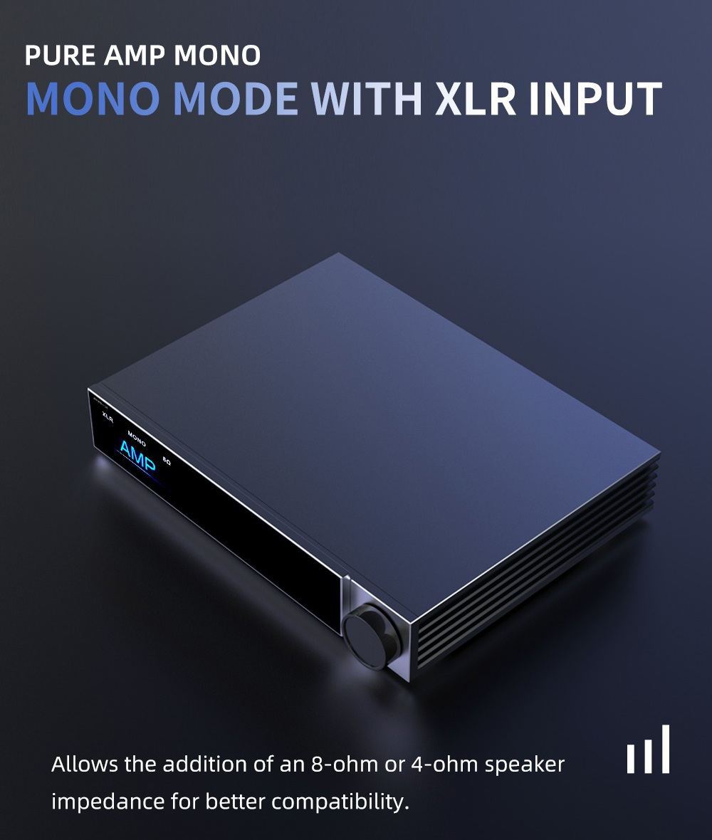 SMSL PA-X แอมป์ Class D เทคโนโลยี GaN FET ให้เสียงสะอาดและพลังขับสูง ประกันศูนย์ไทย