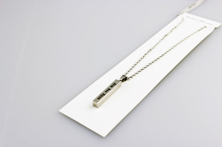 สร้อยคอจี้แท่งเหล็ก GOT7