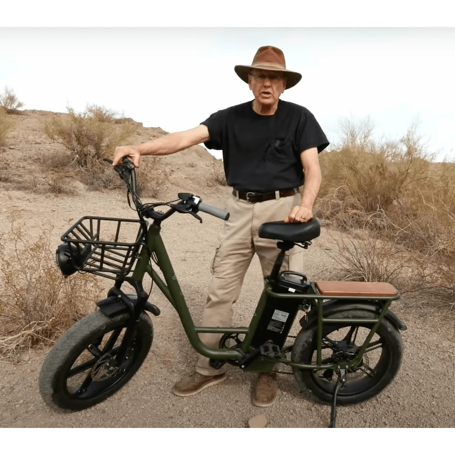 จักรยานไฟฟ้า Fiido T1 CARGO Utility Electric Bike Fat tires เกียร์ 7สปีด แรง 750วัตต์ ล้อ 20นิ้ว