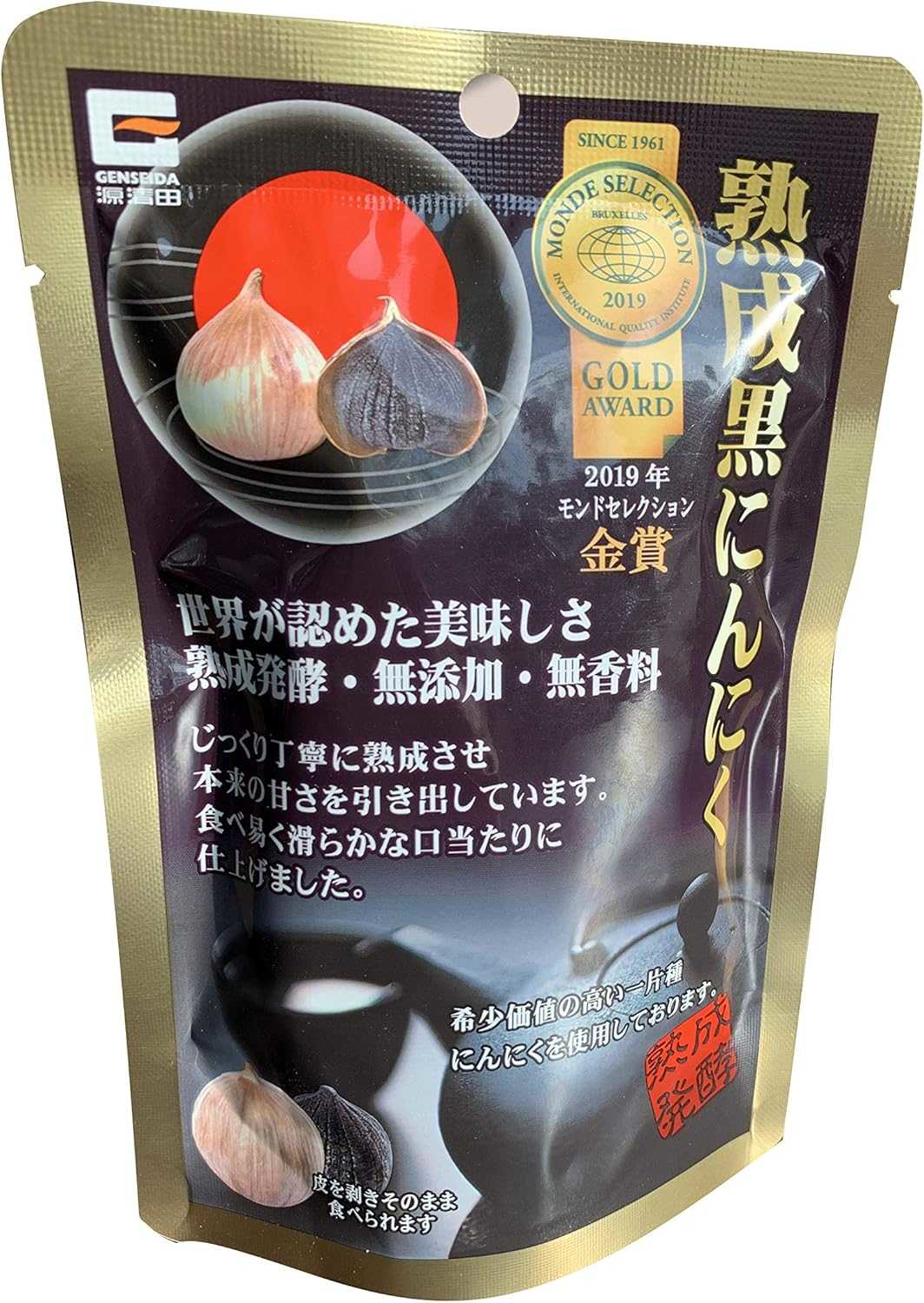 Genseida Black Garlic กระเทียมดำ 熟成黒にんにく 50g