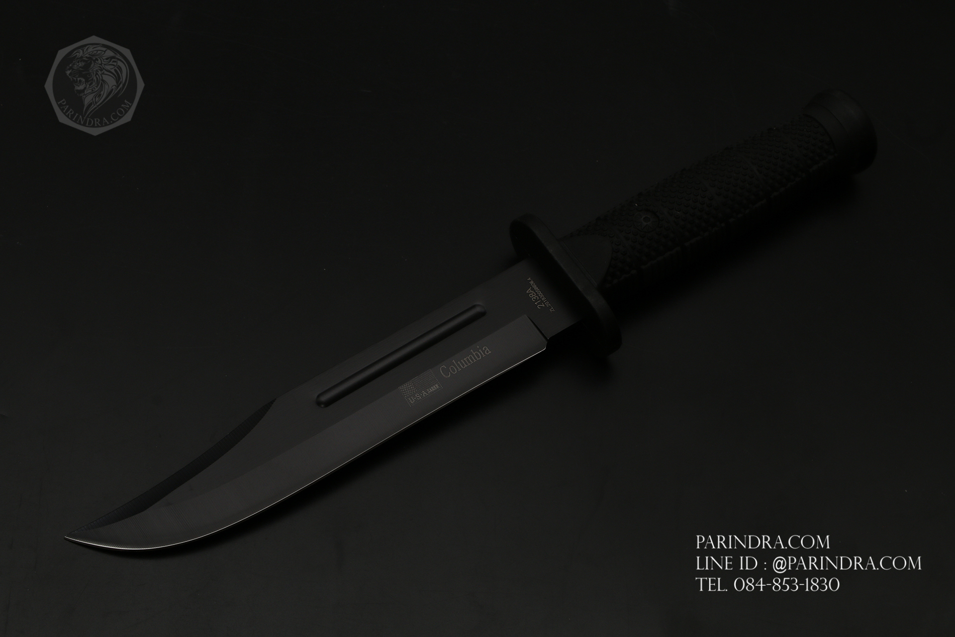 มีดใบตาย Columbia รุ่น 2138A ทรงใบมีดสวย พร้อมปลอกมีด พร้อมใช้