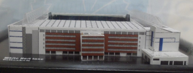 โมเดลสนามฟุตบอล สโมสรท็อตแน่ม ฮ็อทสเปอร์ - สนามไวท์ ฮาร์ท เลน ใหม่ / TOTTENHAM HOTSPUR Football Club Football Stadium Model - WHITE HART LANE Stadium NEW