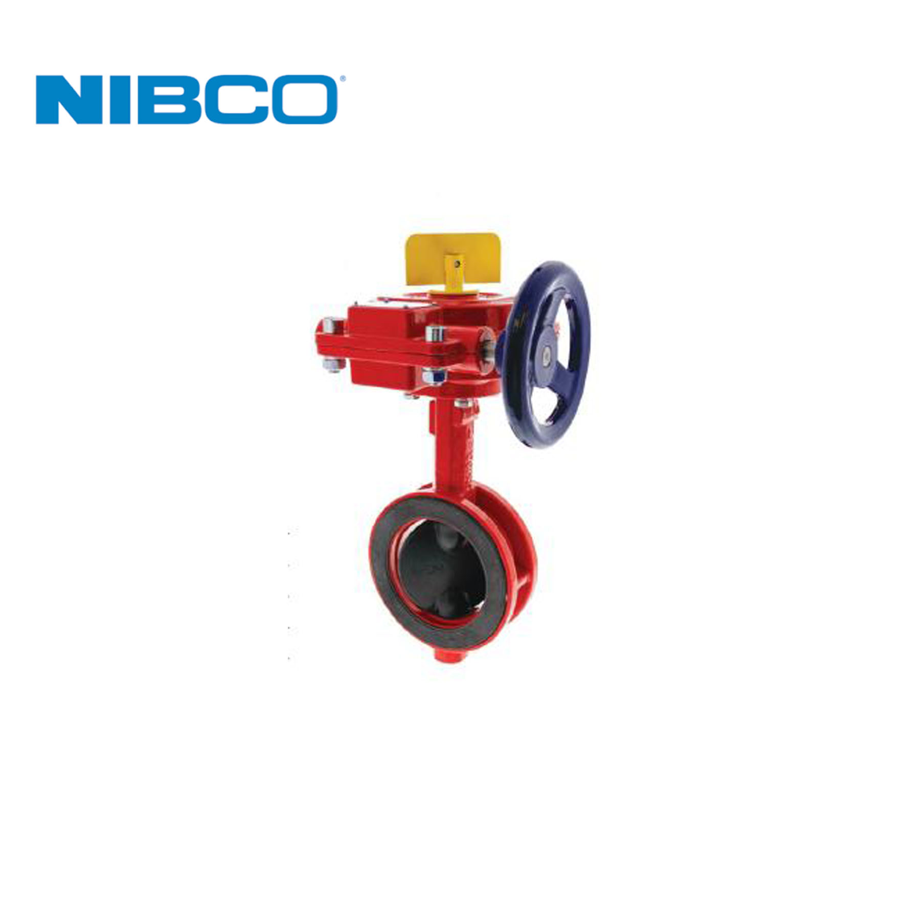 บัตเตอร์ฟลายวาล์ว Wafer type, Gear operator, 300 psi. UL/FM รุ่น WD4863-8N ยี่ห้อ NIBCO