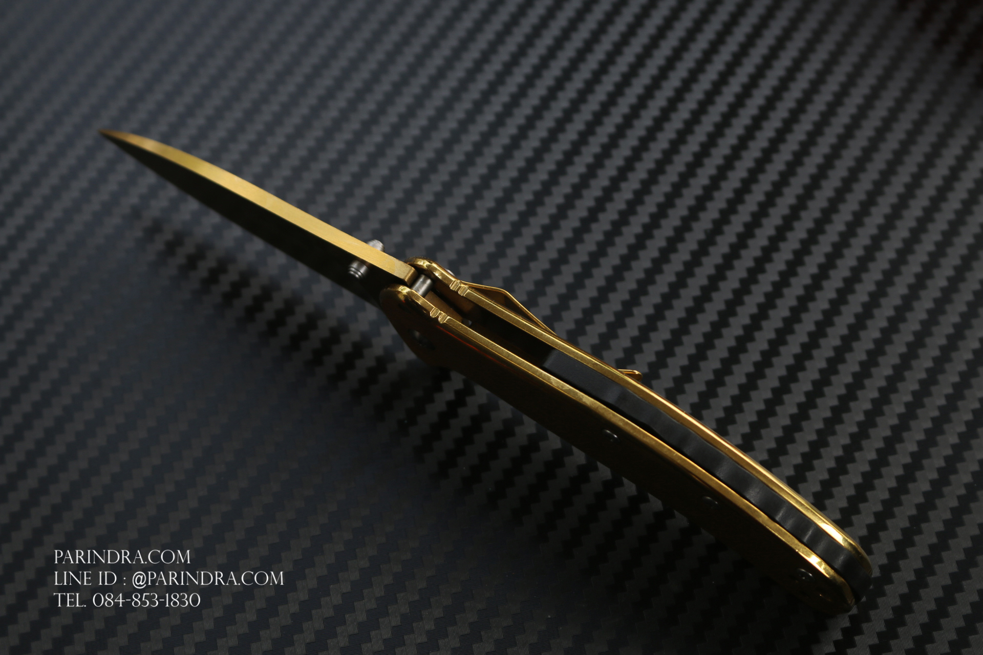 มีดพับขนาดเล็ก Kershaw Golden โลหะทั้งชิ้น (OEM)