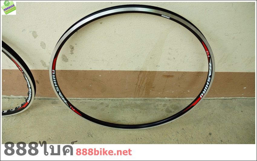 ขอบล้ออลูมิเนียมสองชั้น Hashiru 27.5 x 1.75 (650B) 32 รู ขอบเรียบ (ต่อวง)