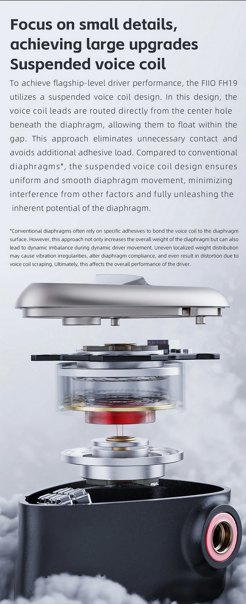 FiiO FH19 หูฟัง IEMs 8 ไดรเวอร์ 2DD+6BA เปลี่ยนท่อนำเสียงได้ รองรับ Hi-Res ประกันศูนย์ไทย