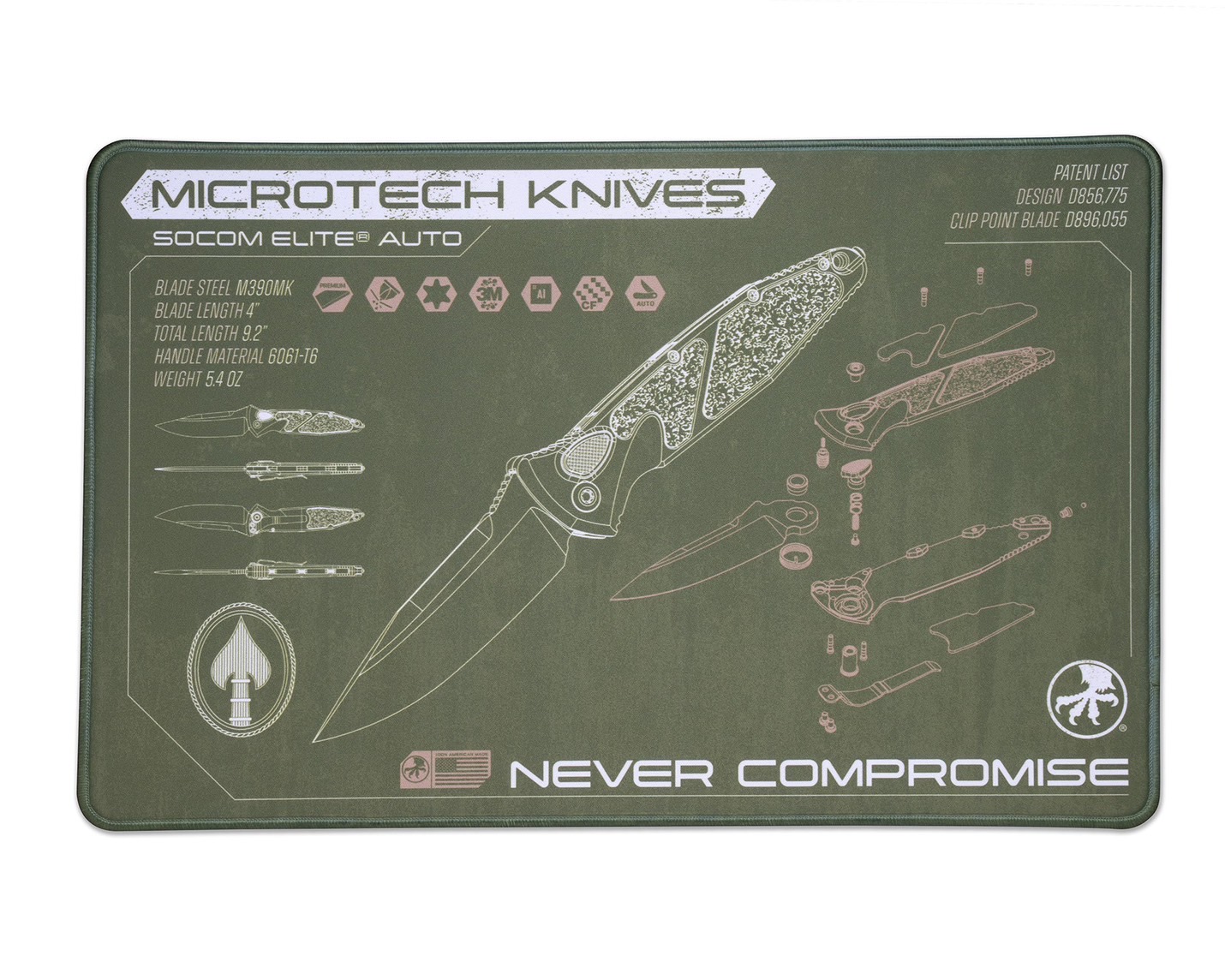 Microtech Mats Socom Elite Auto