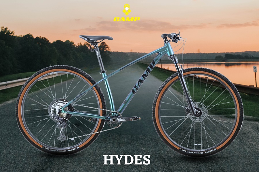 จักรยานเสือภูเขา CAMP รุ่น HYDES 9.2 DEORE 12sp. ดุมแบร์ริ่ง เฟรมอลูมินั่ม ซ่อนสาย ลบรอยเชื่อม 2022
