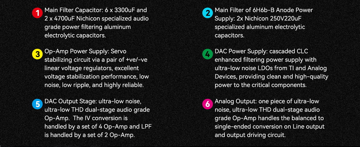 Cayin IDAC-8 DAC แบบไฮบริด ชิป AK4191+AK4499EX, หลอดไตรโอด 6H6b-B ประกันศูนย์ไทย