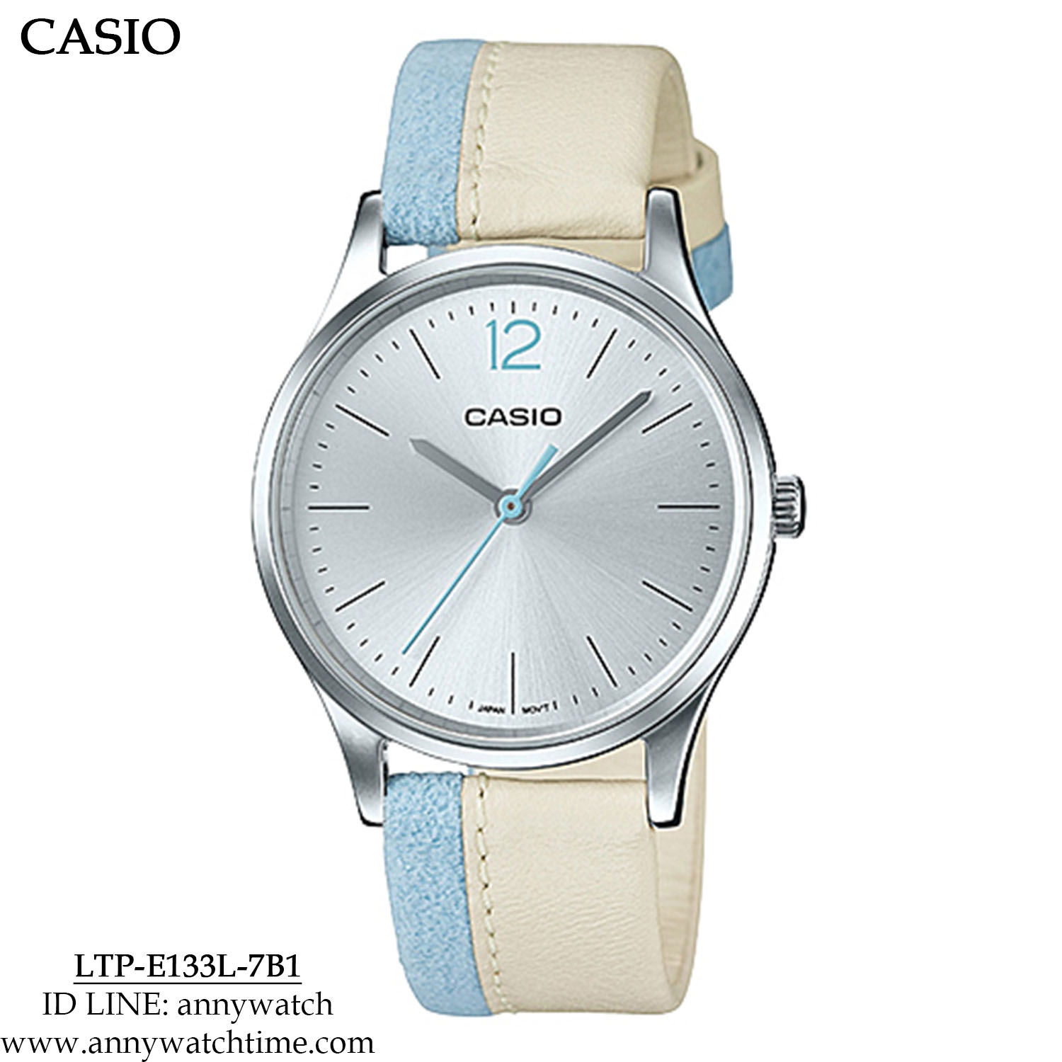 CASIO LTP-E133L-7B1