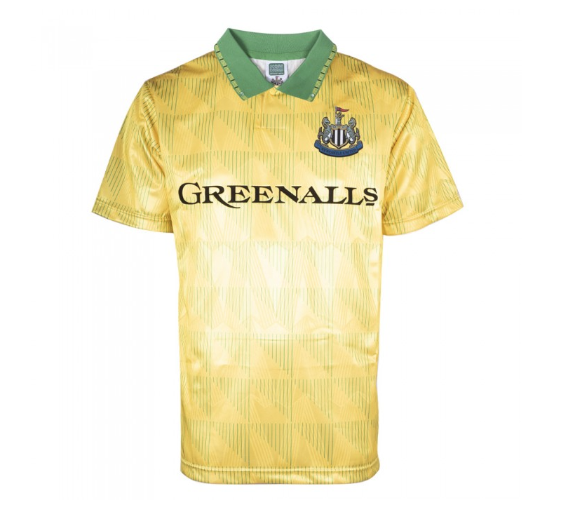 เสื้อนิวคาสเซิ่ล ยูไนเต็ดย้อนยุค 1990 Away Retro ของแท้