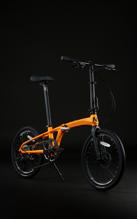 จักรยานพับได้ KAZE MACHI CITY COLLECTION Floding Bike เฟรมอลู เกียร์ L-TWOO A7 10สปีด ล้อ 20นิ้ว ปี 2025